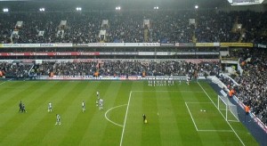 White Hart Lane was witness to some offensive chanting on Sunday evening